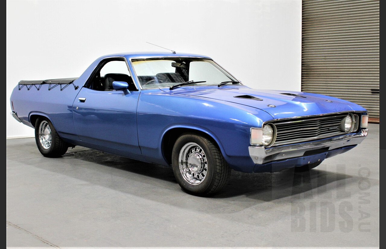 6/1972 Ford Falcon XA Utility Blue 5.8L 351ci V8