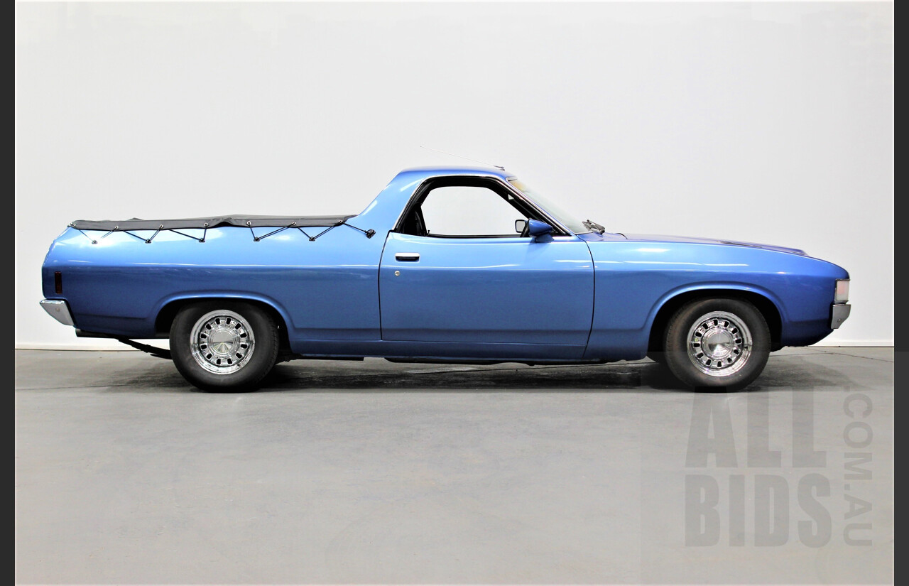 6/1972 Ford Falcon XA Utility Blue 5.8L 351ci V8