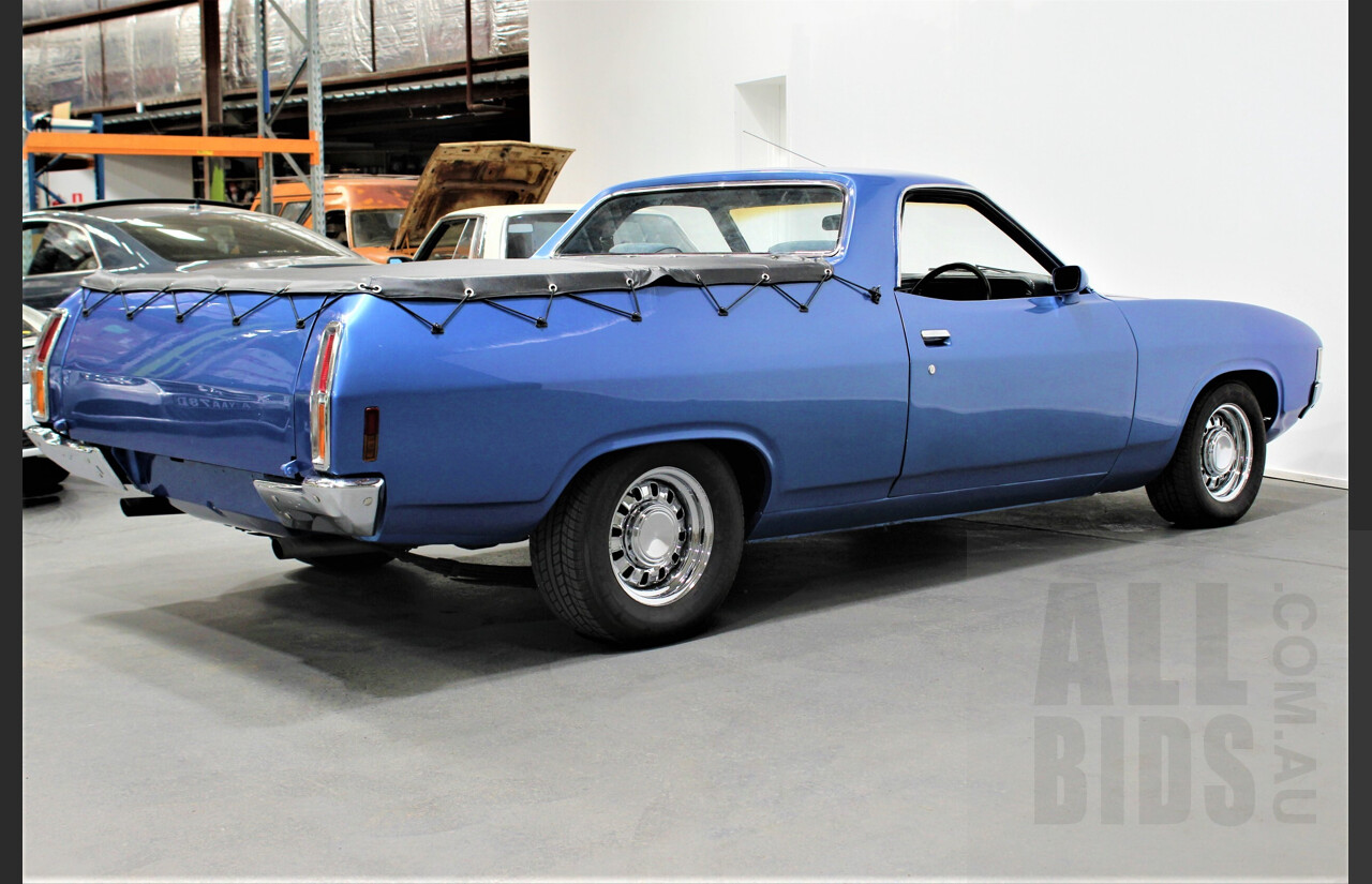 6/1972 Ford Falcon XA Utility Blue 5.8L 351ci V8