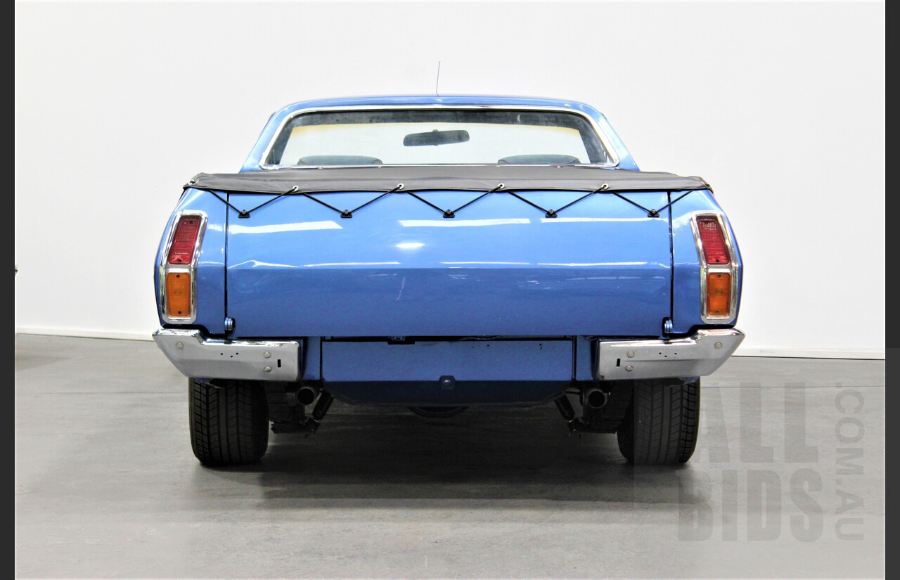 6/1972 Ford Falcon XA Utility Blue 5.8L 351ci V8