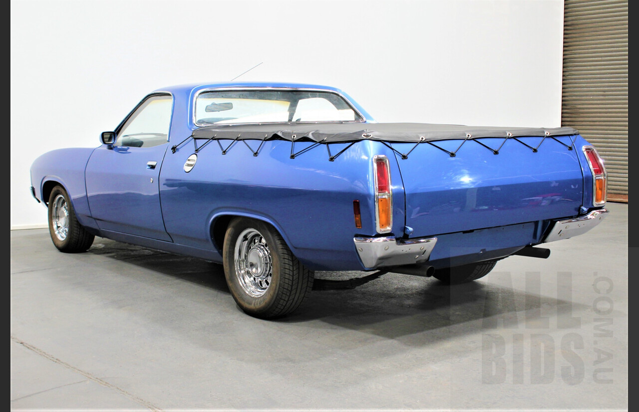 6/1972 Ford Falcon XA Utility Blue 5.8L 351ci V8