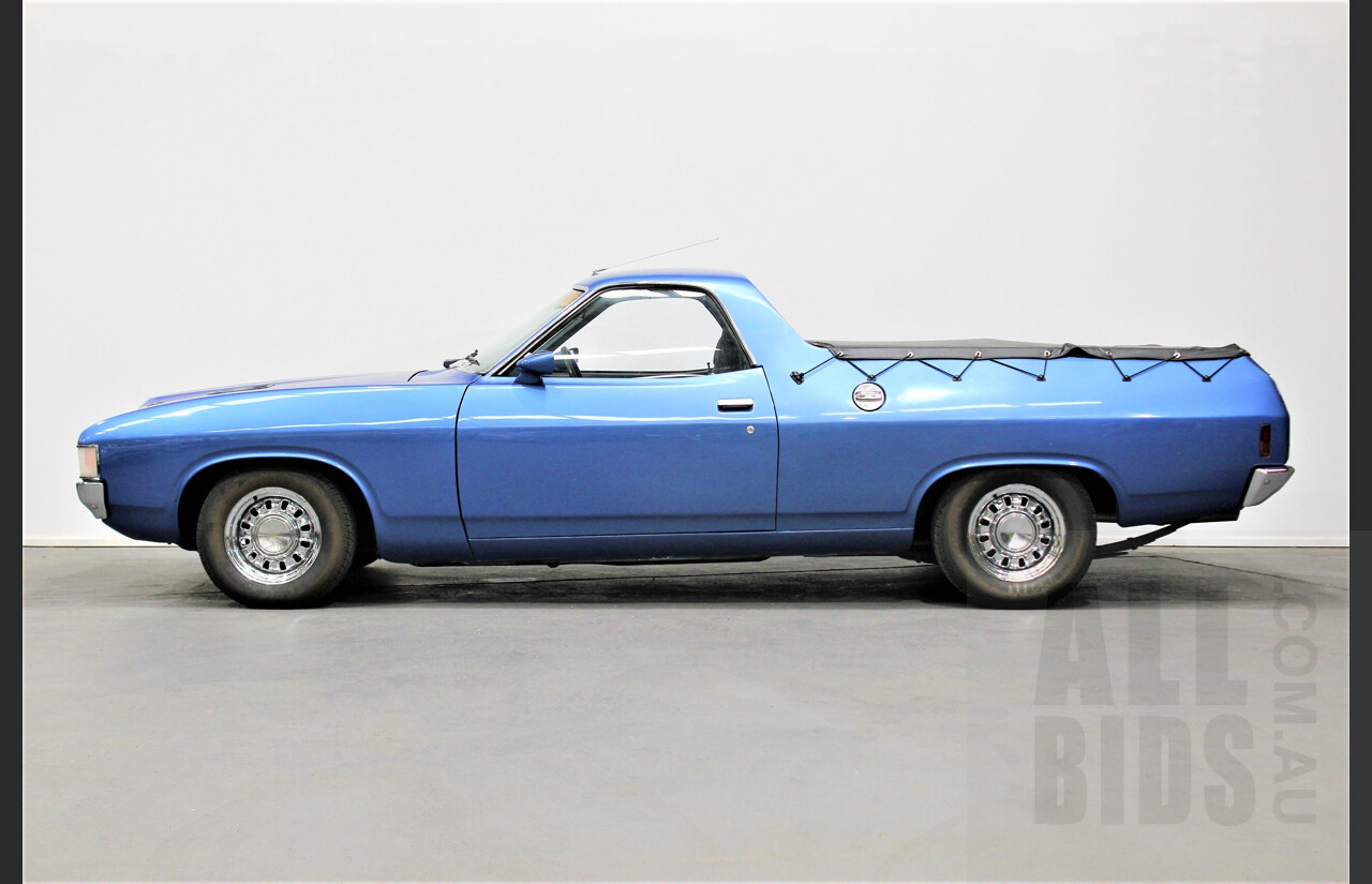 6/1972 Ford Falcon XA Utility Blue 5.8L 351ci V8