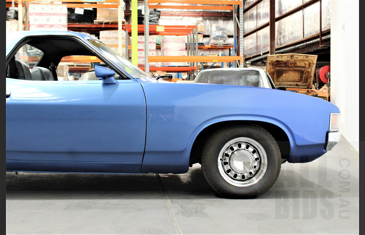 6/1972 Ford Falcon XA Utility Blue 5.8L 351ci V8