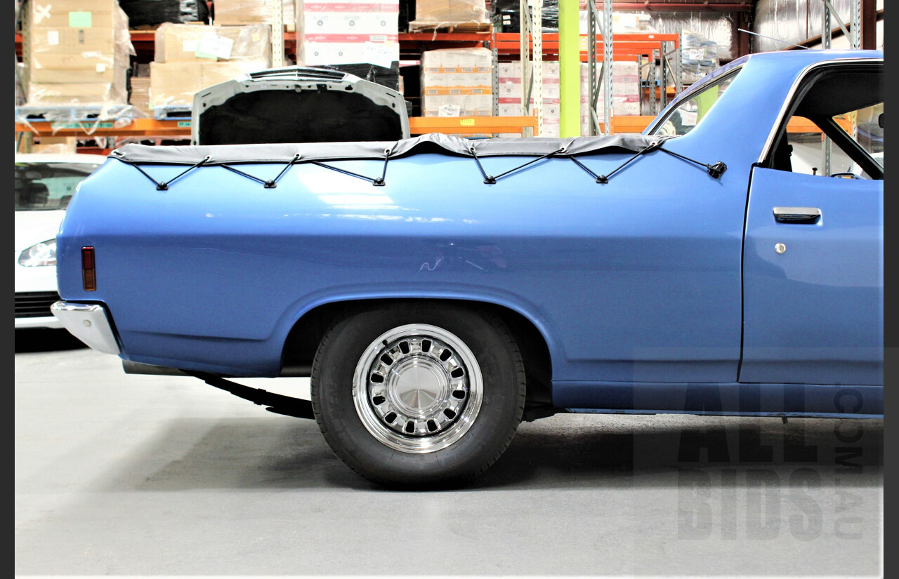 6/1972 Ford Falcon XA Utility Blue 5.8L 351ci V8