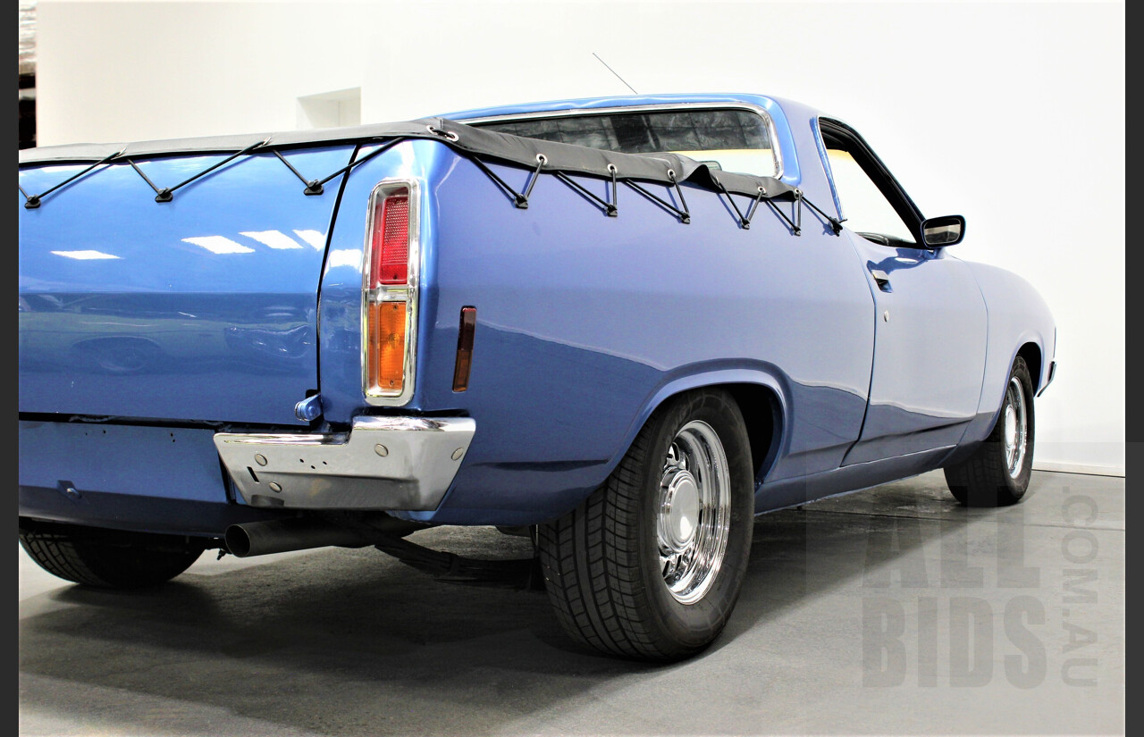 6/1972 Ford Falcon XA Utility Blue 5.8L 351ci V8