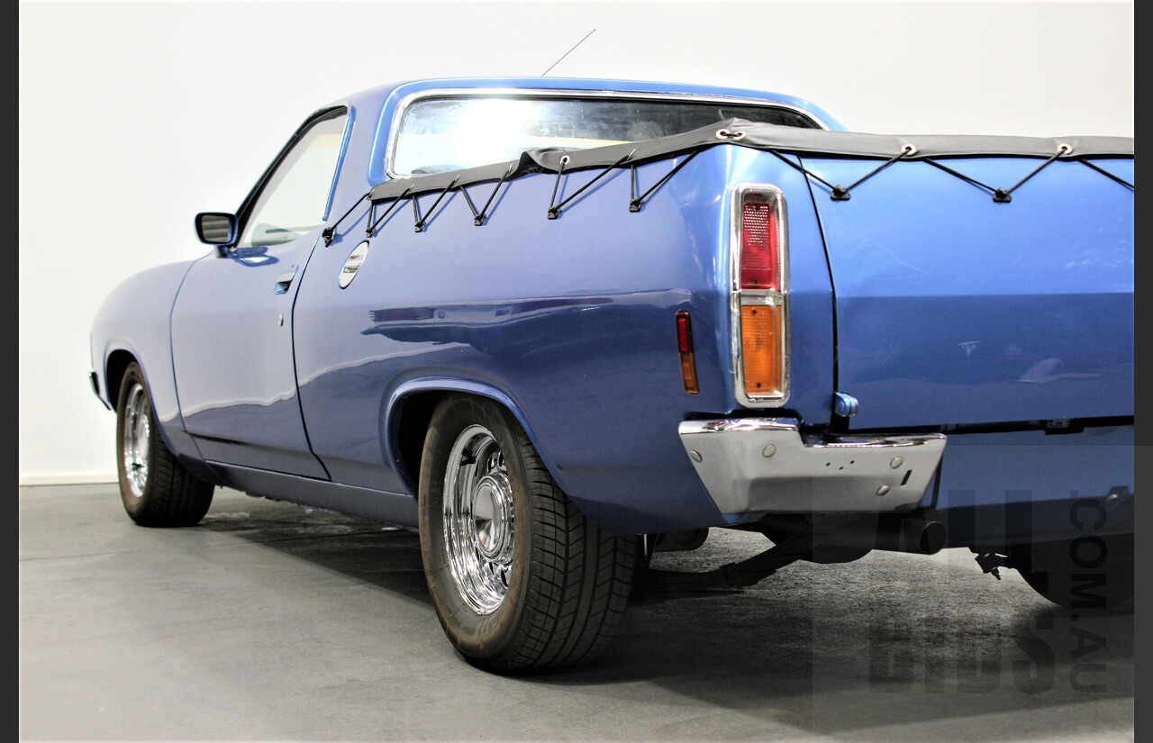 6/1972 Ford Falcon XA Utility Blue 5.8L 351ci V8