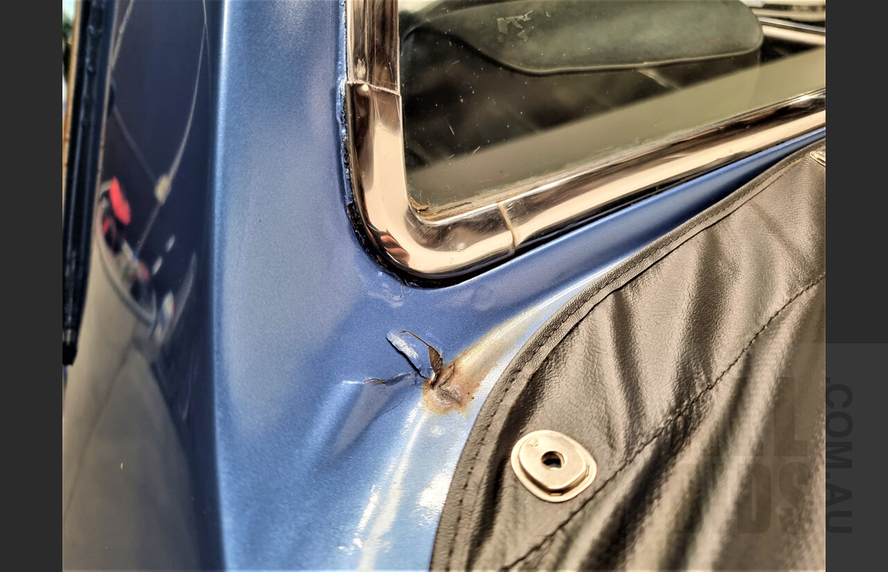 6/1972 Ford Falcon XA Utility Blue 5.8L 351ci V8