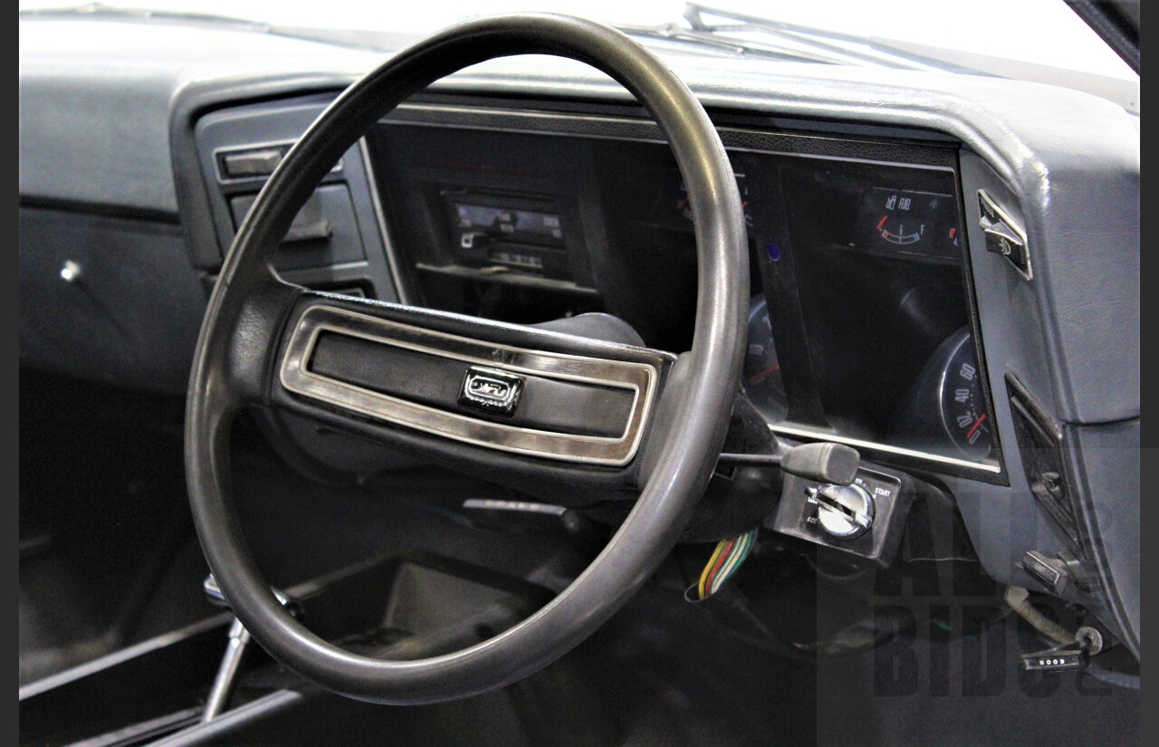 6/1972 Ford Falcon XA Utility Blue 5.8L 351ci V8