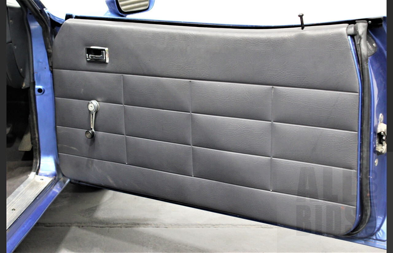 6/1972 Ford Falcon XA Utility Blue 5.8L 351ci V8