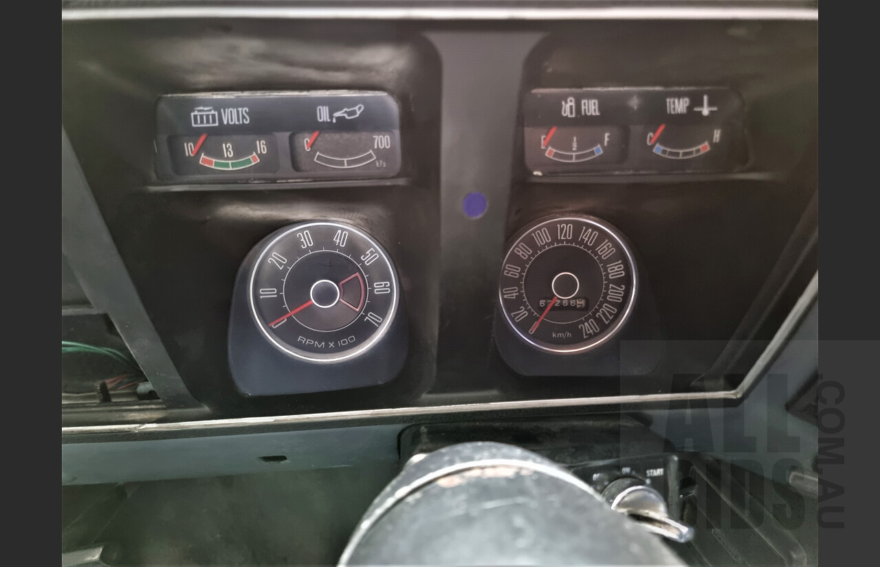 6/1972 Ford Falcon XA Utility Blue 5.8L 351ci V8