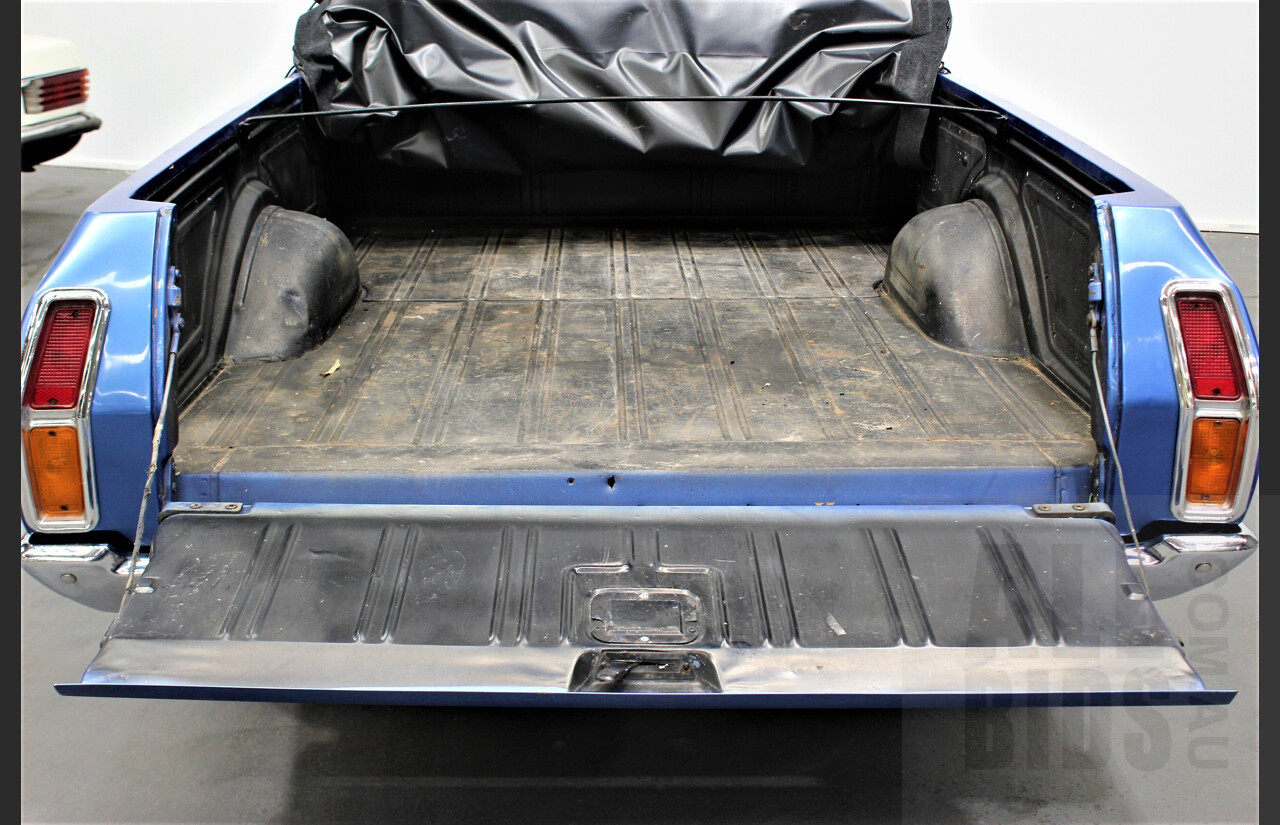 6/1972 Ford Falcon XA Utility Blue 5.8L 351ci V8