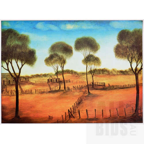 Eight Pro Hart Prints, Most Limited Editions and Signed, Largest 50 x 60 cm (sheet size). Unframed (8)