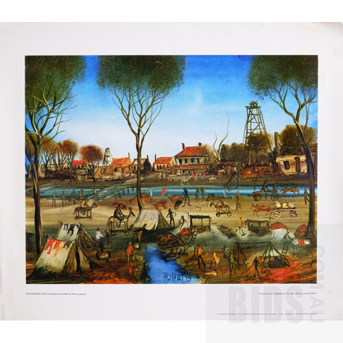 Eight Pro Hart Prints, Most Limited Editions and Signed, Largest 50 x 60 cm (sheet size). Unframed (8)