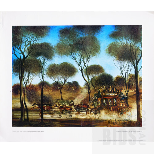 Eight Pro Hart Prints, Most Limited Editions and Signed, Largest 50 x 60 cm (sheet size). Unframed (8)