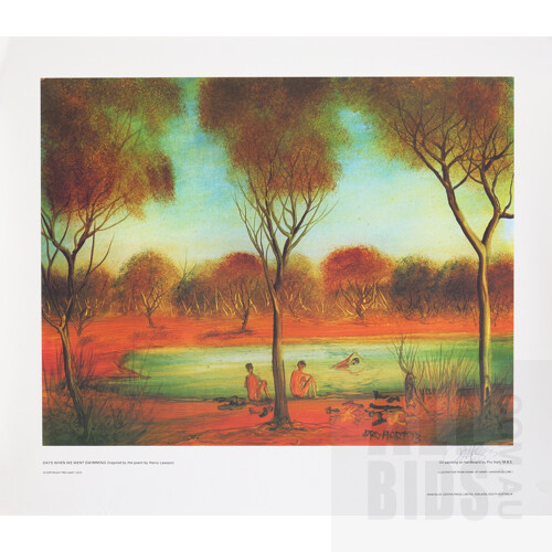 Eight Pro Hart Prints, Most Limited Editions and Signed, Largest 50 x 60 cm (sheet size). Unframed (8)