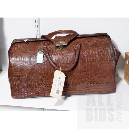 Good Irval Solid Hide Gladstone Bag by Geo Pizzey & Sons Victoria