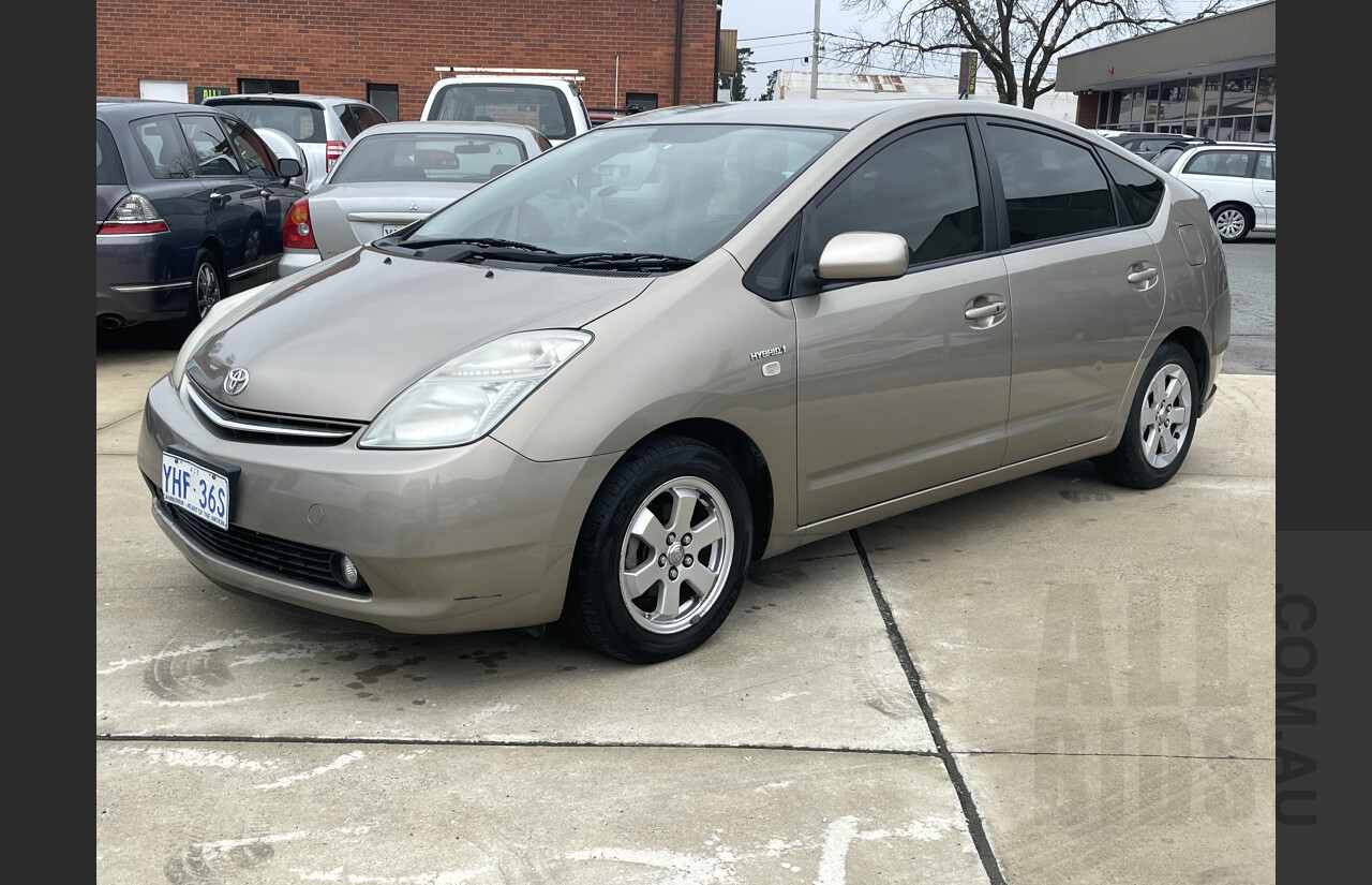 9/2008 Toyota Prius I-tech Hybrid NHW20R MY06 UPGRADE 5d Hatchback Bronze 1.5L