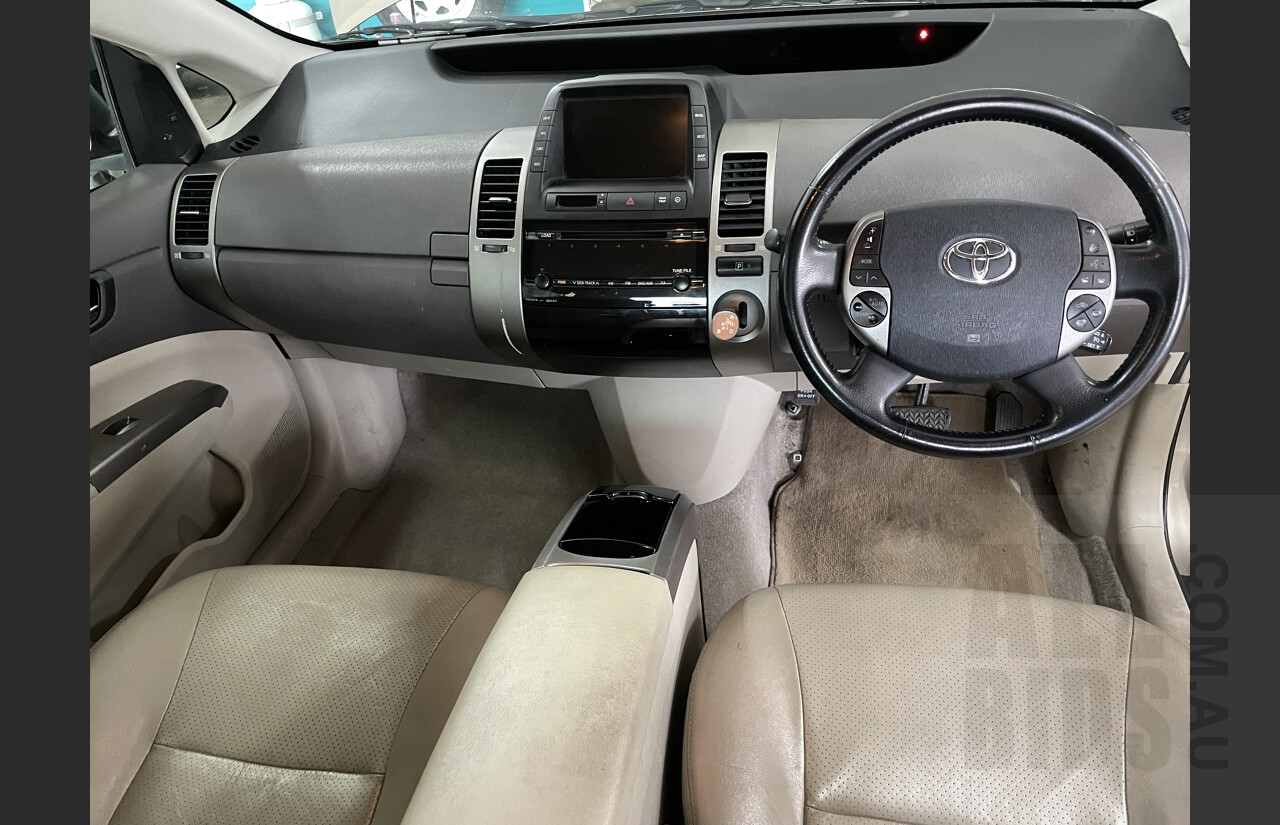 9/2008 Toyota Prius I-tech Hybrid NHW20R MY06 UPGRADE 5d Hatchback Bronze 1.5L