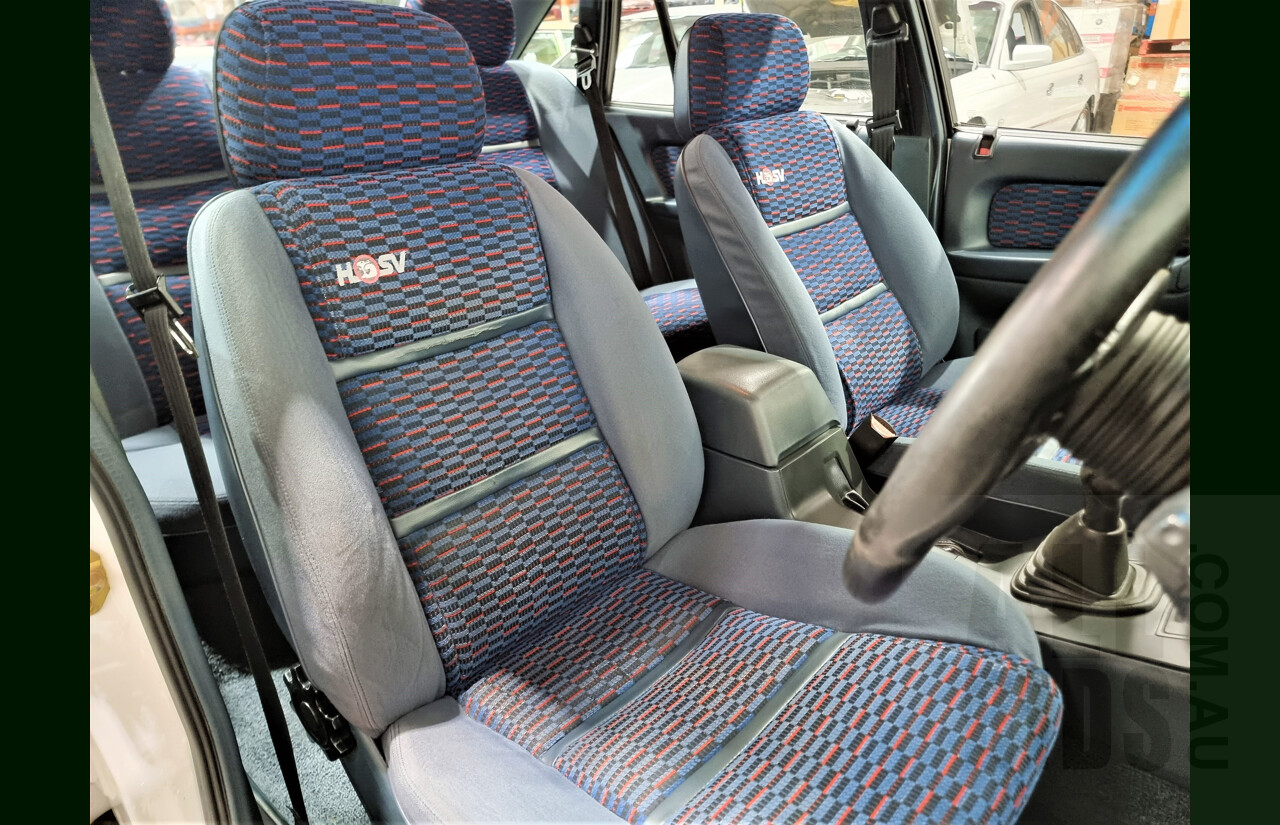 Holden HSV Clubsport VP 4d Sedan White 5.0L V8 Manual