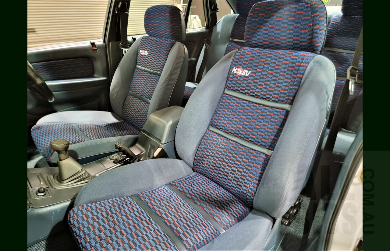 Holden HSV Clubsport VP 4d Sedan White 5.0L V8 Manual