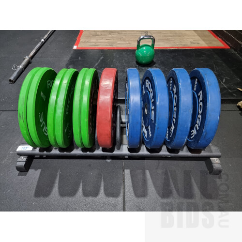 Muscle Motion Weight Plate Mass Storage Rack