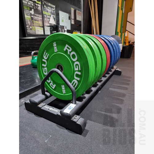 Muscle Motion Weight Plate Mass Storage Rack