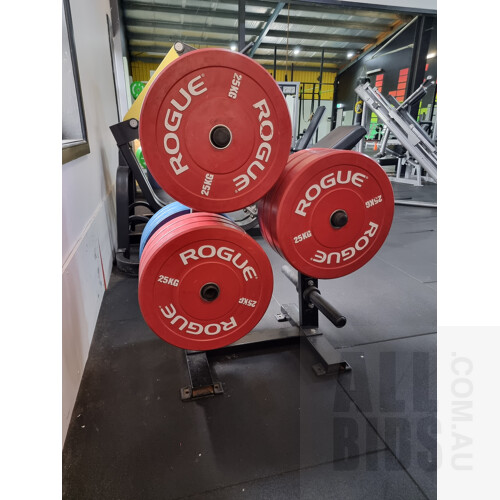 Weight Plate Storage Rack - Steel