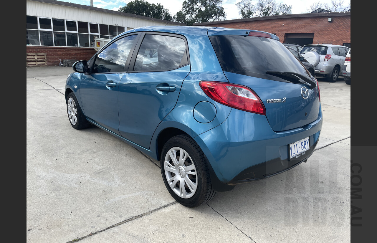 12/2012 Mazda Mazda2 NEO DE MY12 5d Hatchback Blue 1.5L