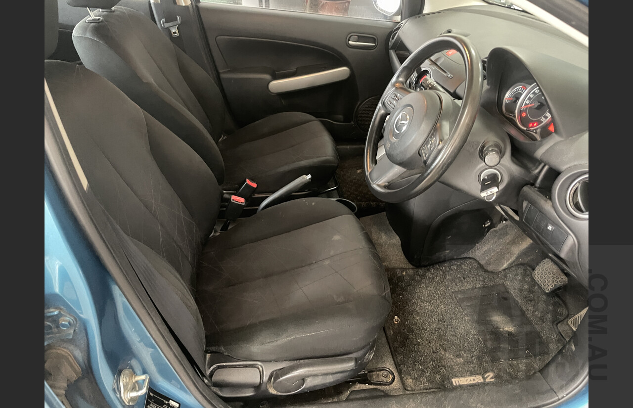 12/2012 Mazda Mazda2 NEO DE MY12 5d Hatchback Blue 1.5L