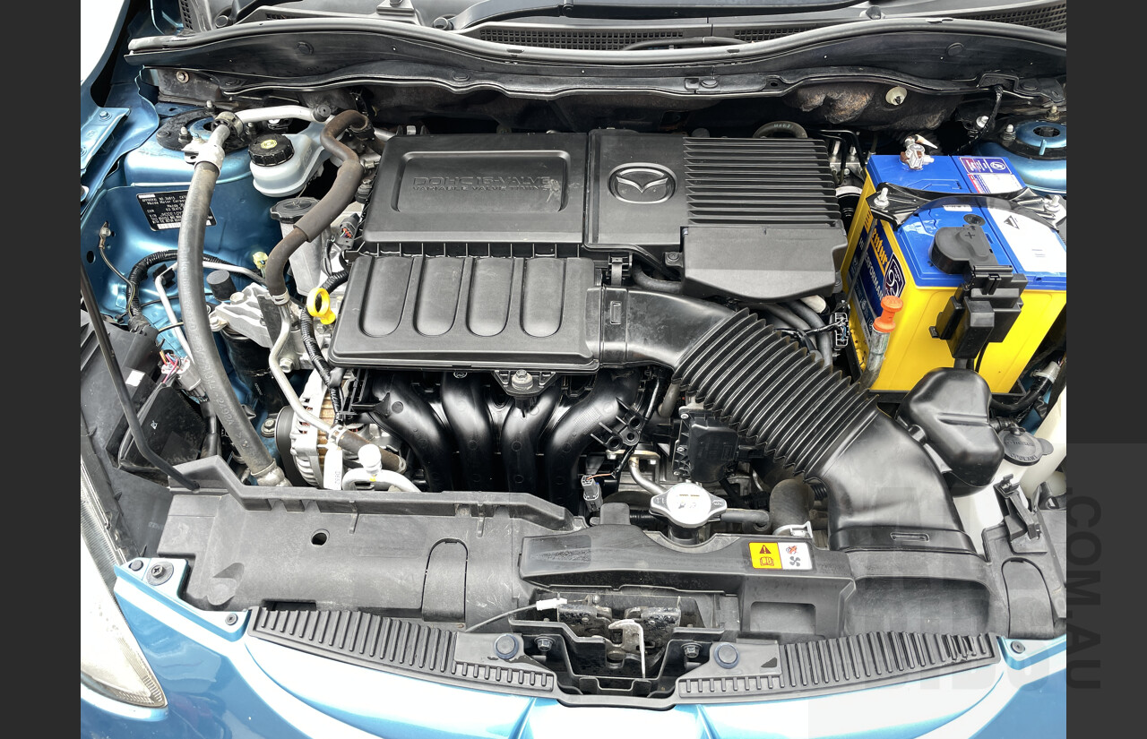 12/2012 Mazda Mazda2 NEO DE MY12 5d Hatchback Blue 1.5L