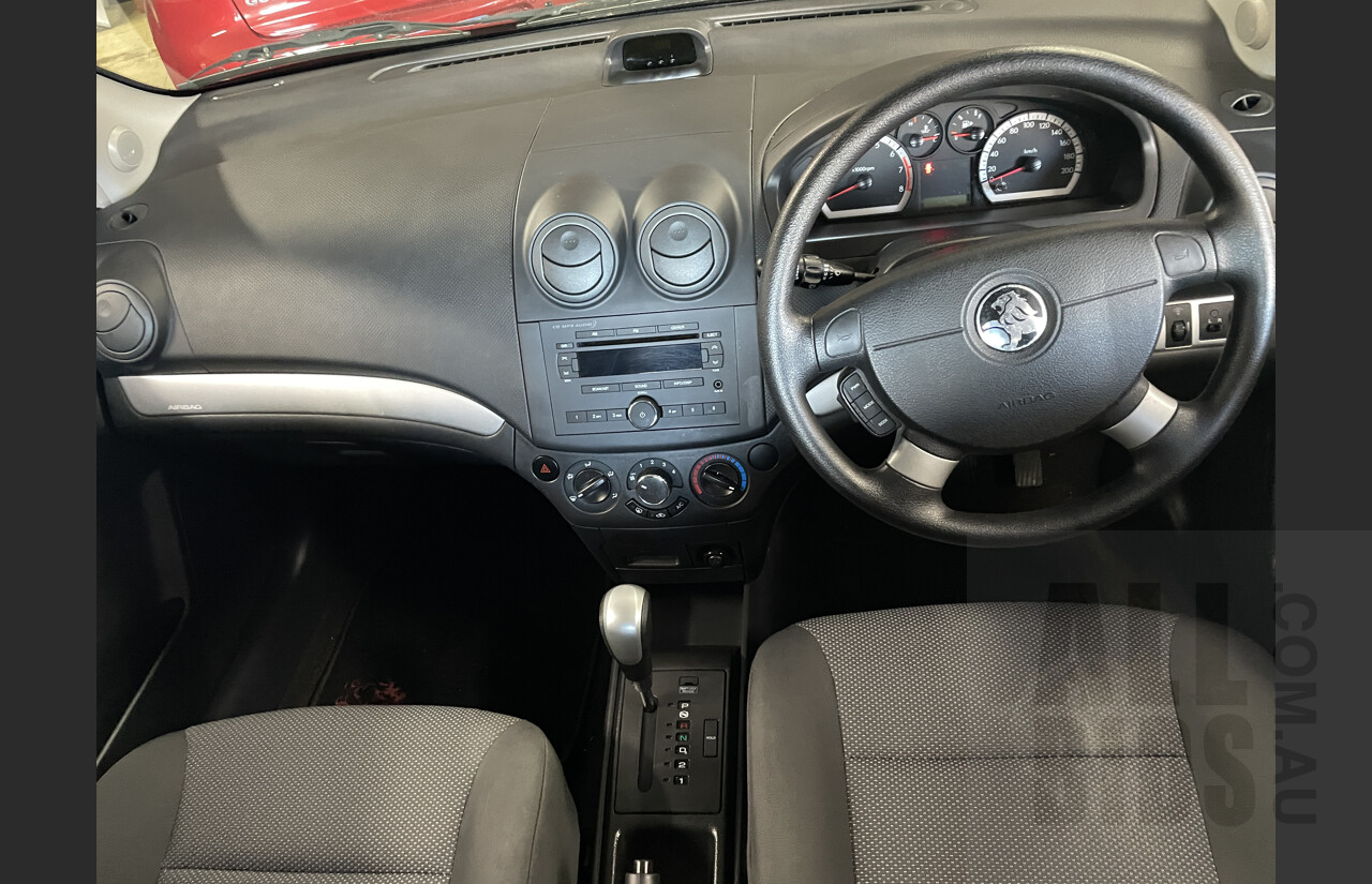 7/2011 Holden Barina  TK MY11 5d Hatchback Red 1.6L