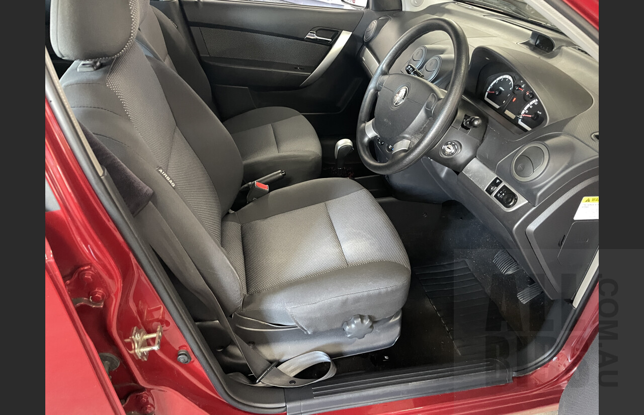 7/2011 Holden Barina  TK MY11 5d Hatchback Red 1.6L