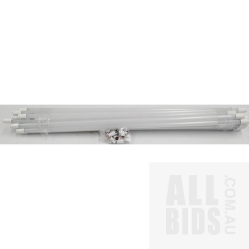 Emerald Planet 11 Watt Frosted LED Lighting Tubes(1200mm) - Lot of 20