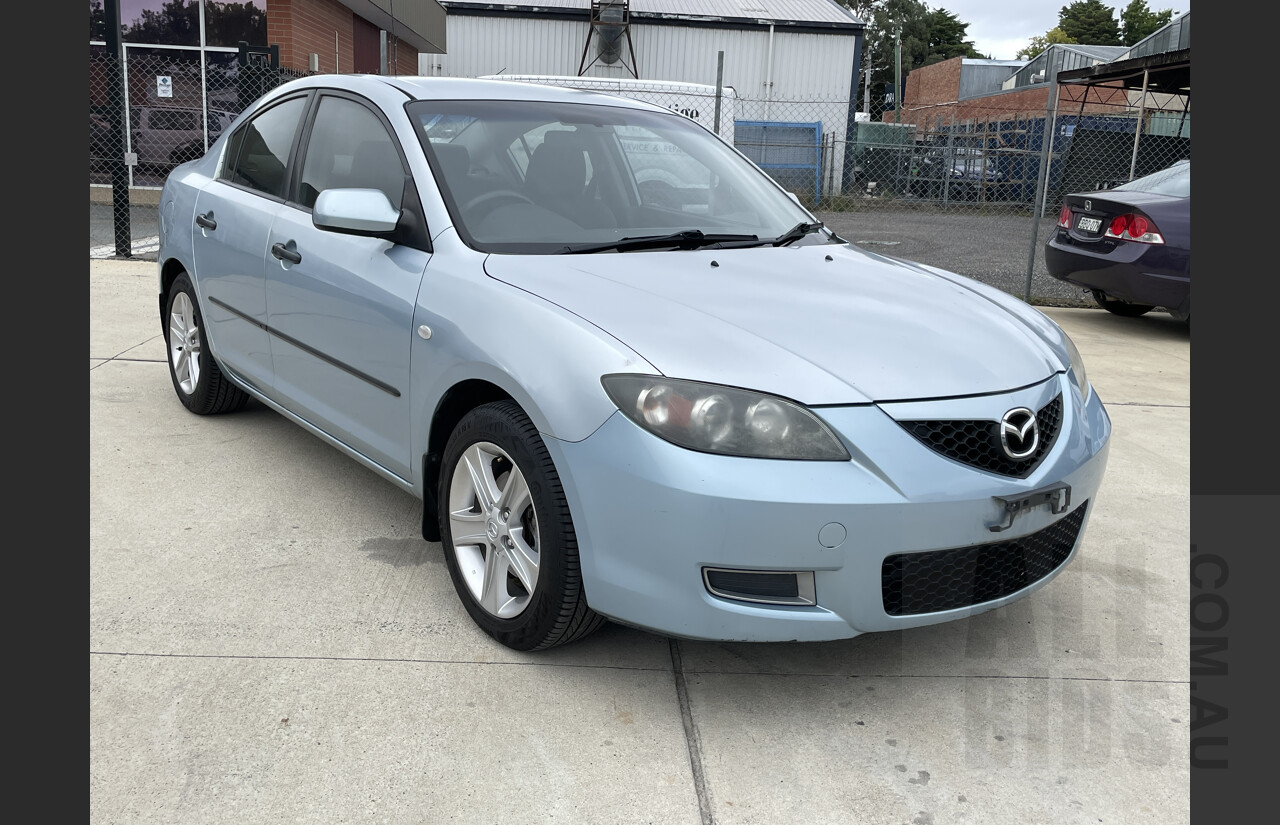 12/2006 Mazda Mazda3 BK MY06 UPGRADE 4d Sedan Blue 2.0L