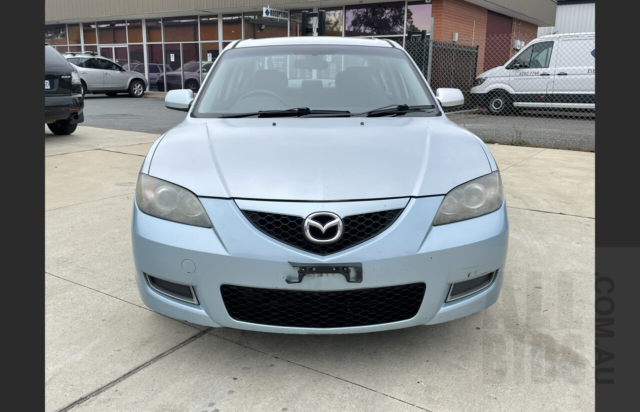 12/2006 Mazda Mazda3 BK MY06 UPGRADE 4d Sedan Blue 2.0L