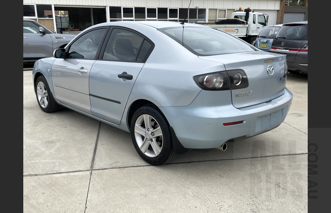 12/2006 Mazda Mazda3 BK MY06 UPGRADE 4d Sedan Blue 2.0L