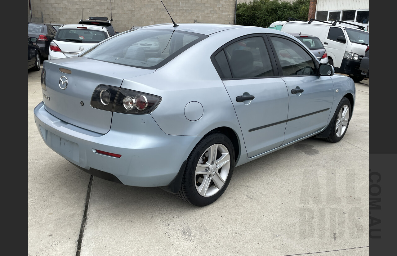 12/2006 Mazda Mazda3 BK MY06 UPGRADE 4d Sedan Blue 2.0L