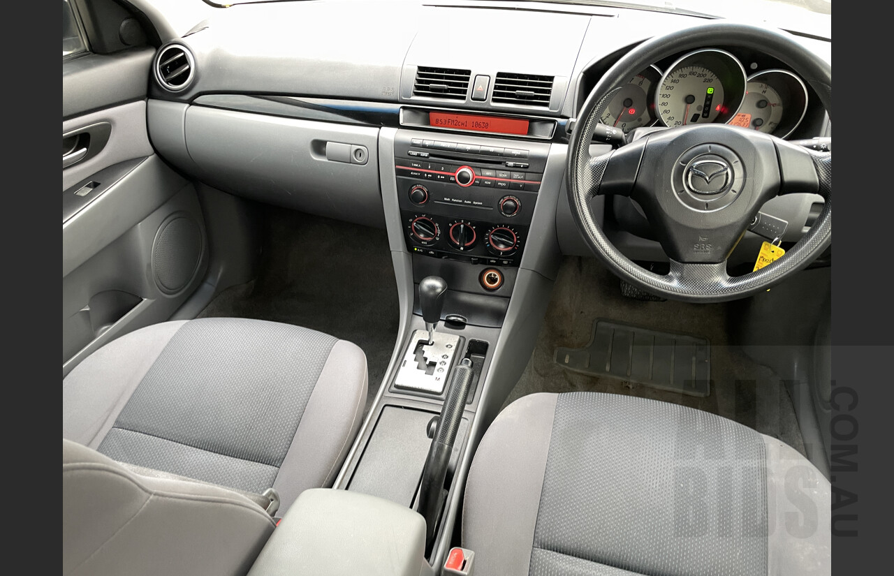 12/2006 Mazda Mazda3 BK MY06 UPGRADE 4d Sedan Blue 2.0L