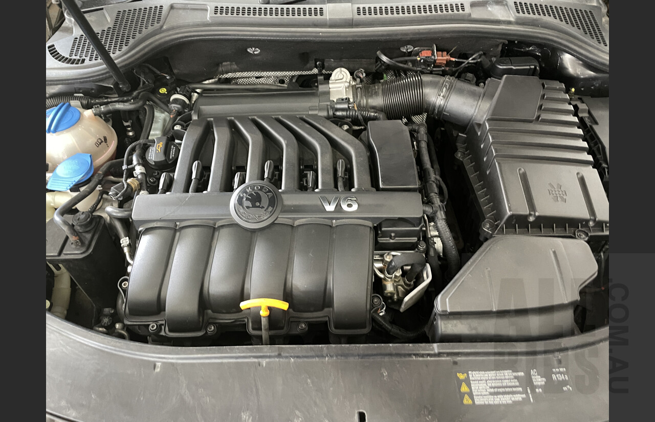 3/2010 Skoda Superb 191 FSI V6 Elegance 3T MY11 4d Sedan Black 3.6L