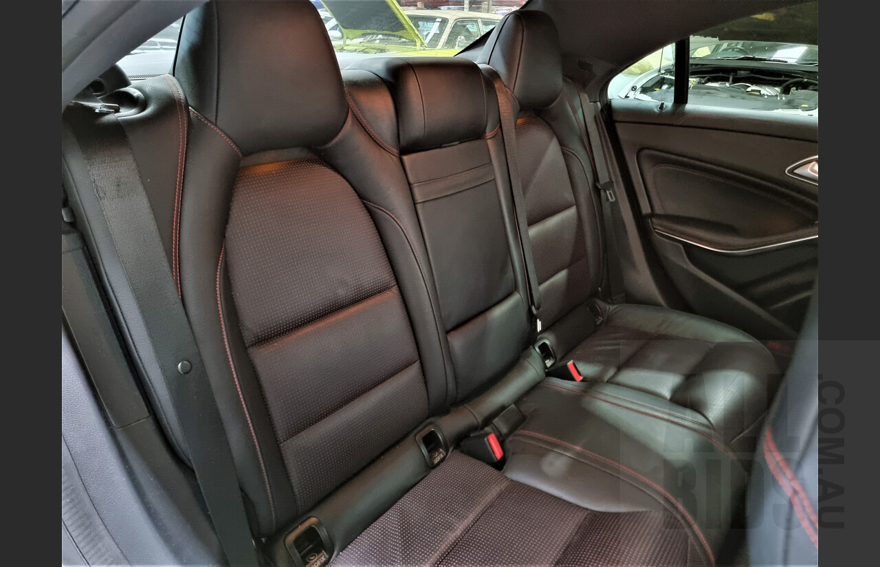 1/2013 Mercedes-Benz CLA 200 AMG Line 117 4d Coupe White 1.6L Turbo