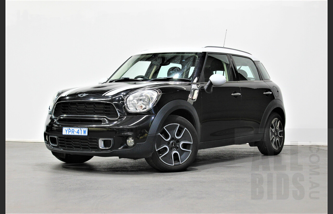 5/2012 Mini Cooper S Countryman R60 4d Wagon Black 1.6L Turbo