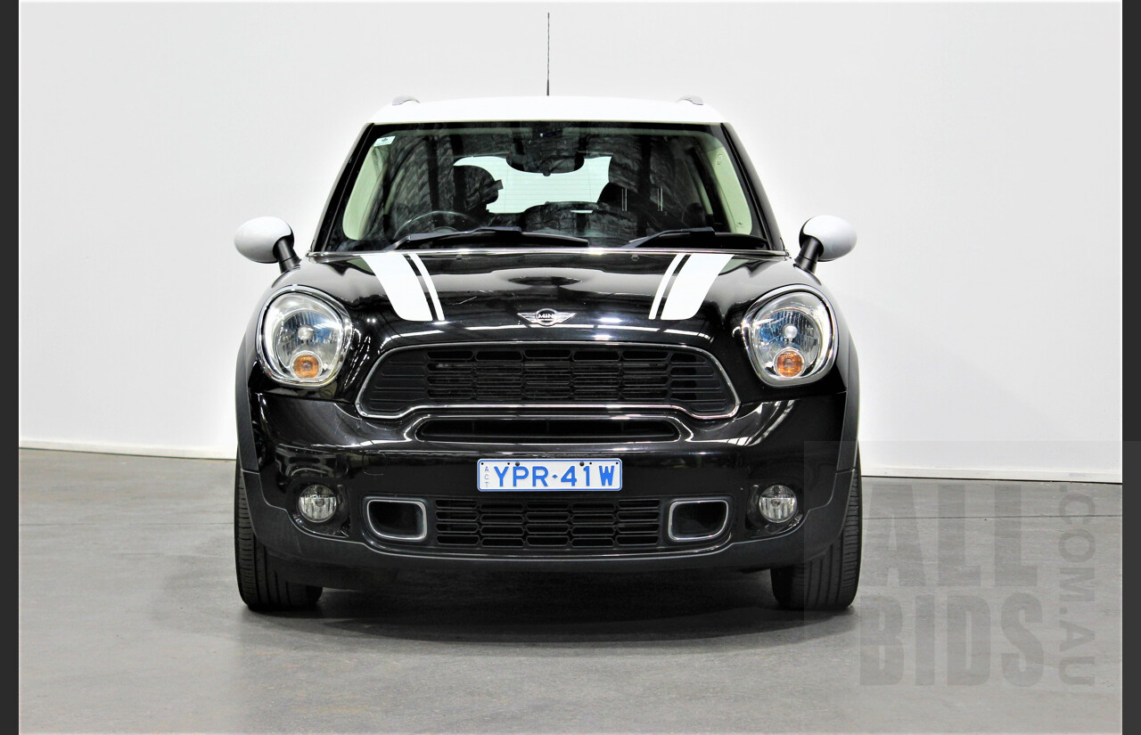 5/2012 Mini Cooper S Countryman R60 4d Wagon Black 1.6L Turbo