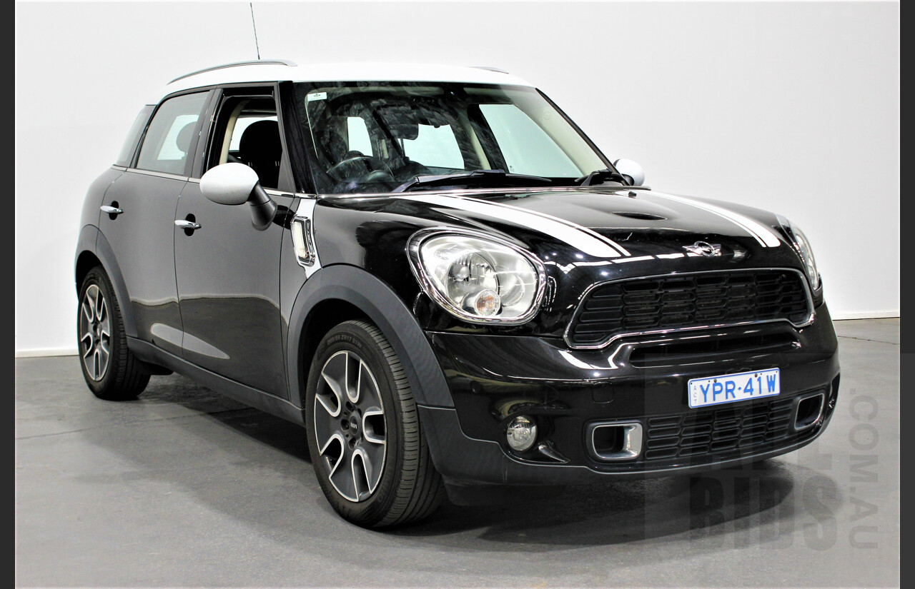 5/2012 Mini Cooper S Countryman R60 4d Wagon Black 1.6L Turbo