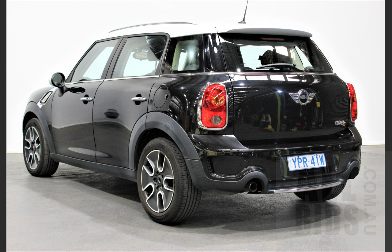 5/2012 Mini Cooper S Countryman R60 4d Wagon Black 1.6L Turbo