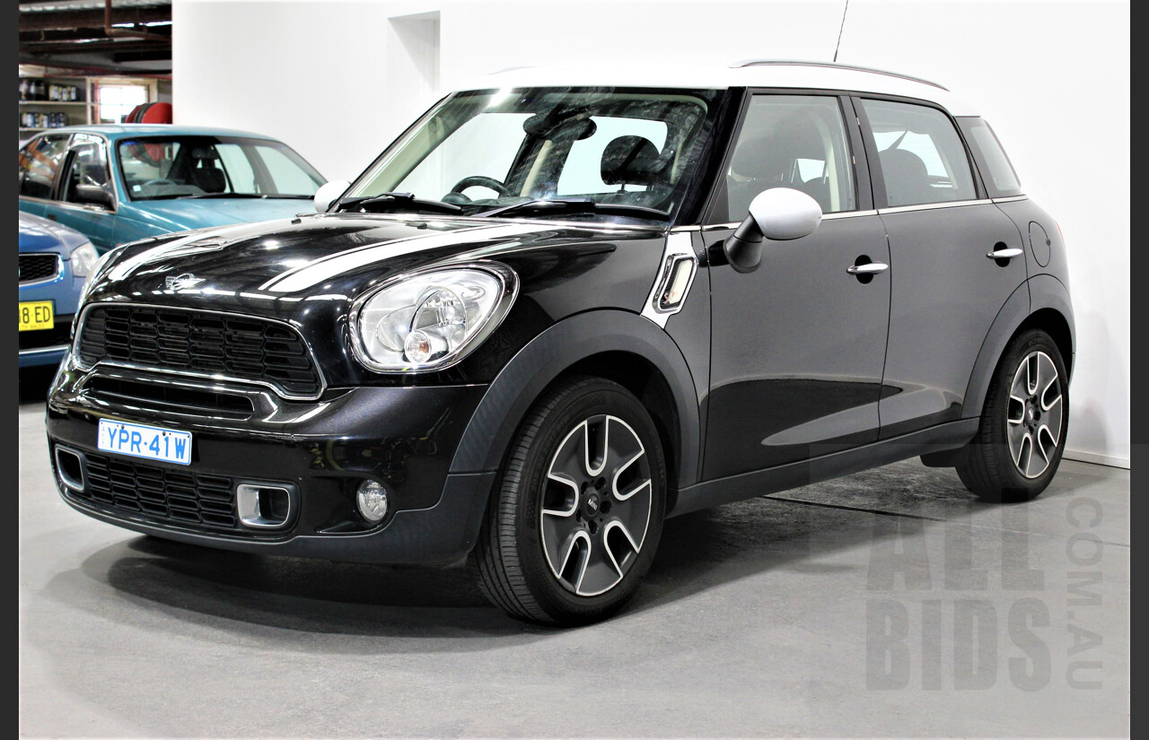5/2012 Mini Cooper S Countryman R60 4d Wagon Black 1.6L Turbo