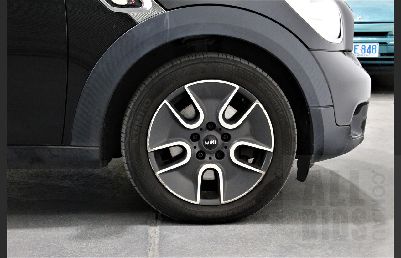 5/2012 Mini Cooper S Countryman R60 4d Wagon Black 1.6L Turbo