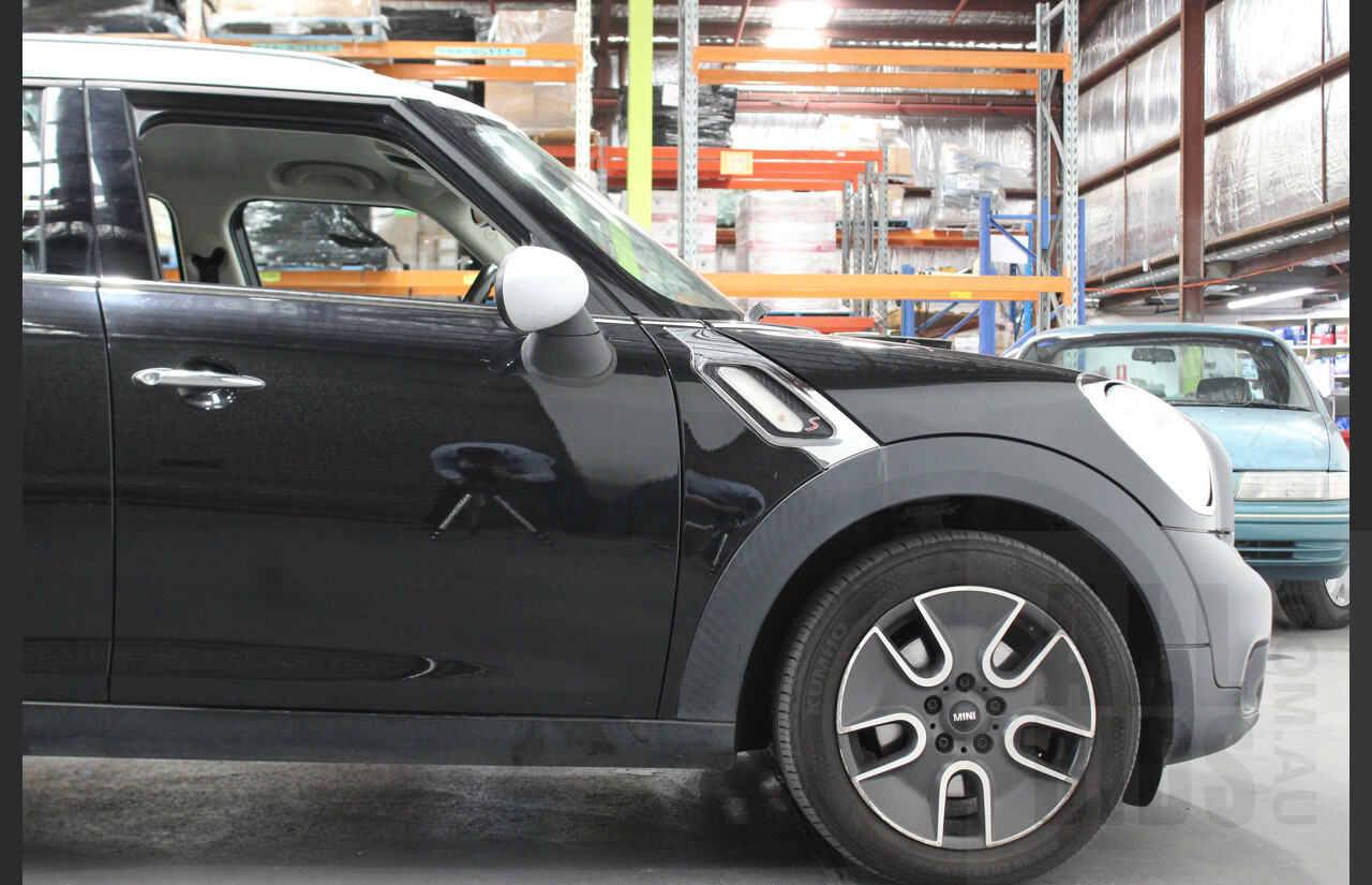 5/2012 Mini Cooper S Countryman R60 4d Wagon Black 1.6L Turbo
