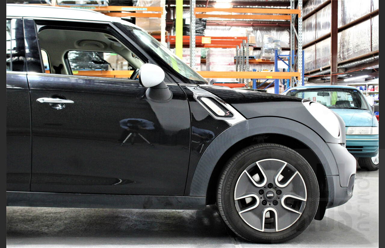 5/2012 Mini Cooper S Countryman R60 4d Wagon Black 1.6L Turbo