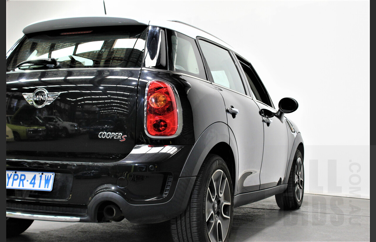 5/2012 Mini Cooper S Countryman R60 4d Wagon Black 1.6L Turbo