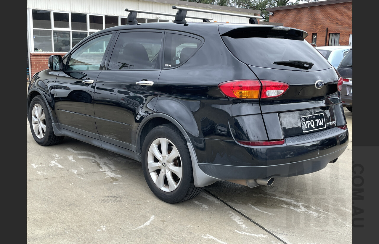 11/2007 Subaru Tribeca 3.0R Premium (7 Seat) MY07 4d Wagon Black 3.0L